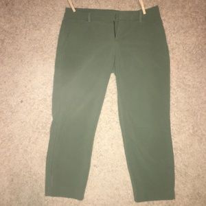 💗 Olive Green Harper Mid-Rise Ankle Pants